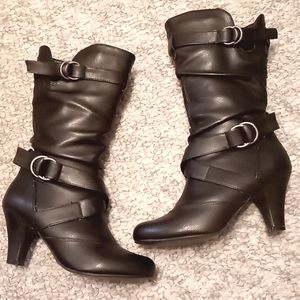 Hot Tomato Justina mid calf boots